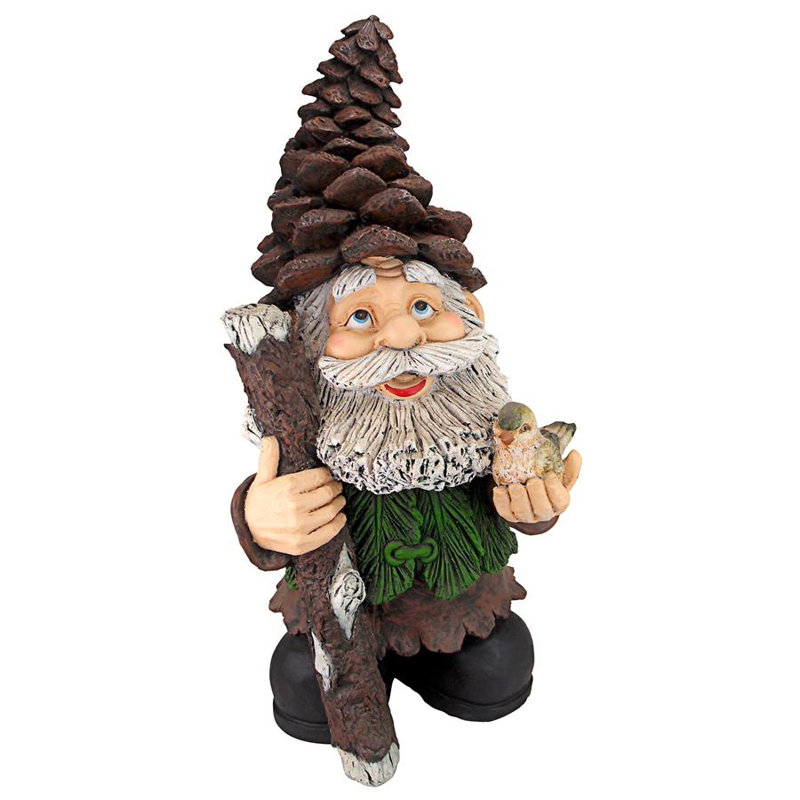 Design Toscano Pinecone Percy Woodland Gnome Statue Wayfair
